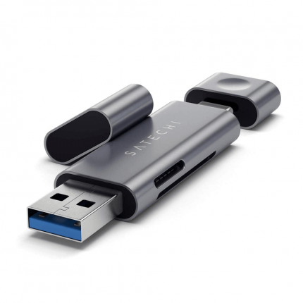 Satechi Type-C USB 3.0 & Micro/SD Reader 