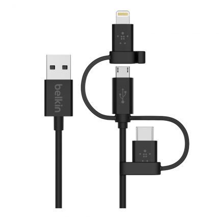 Belkin Universal Cable Micro-USB/USB-C/Lightning 