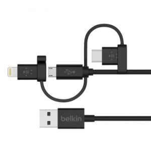 Belkin Universal Cable Micro-USB/USB-C/Lightning 
