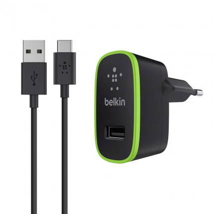 Belkin Universal AC Charger with USB-C to USB-A Cable 