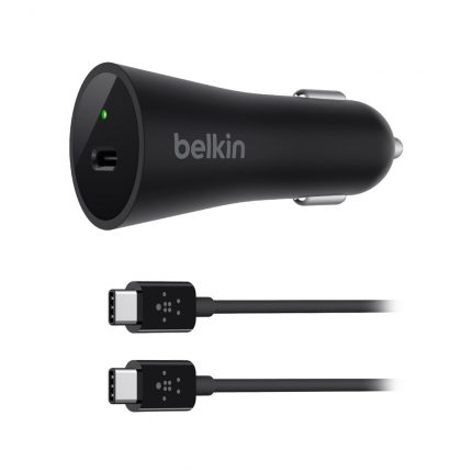 Belkin USB-C Car Charger + Cable 