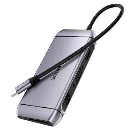 Choetech 9-In-1 USB-C Multiport Adapter 