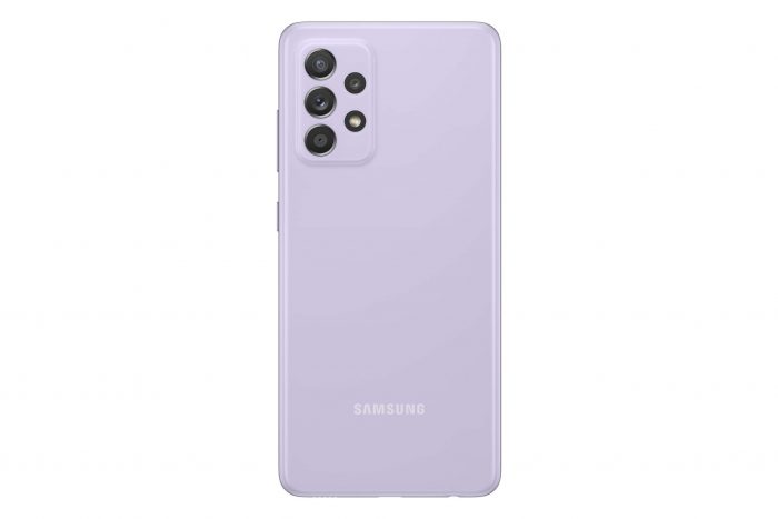 Samsung Galaxy A72 violet
