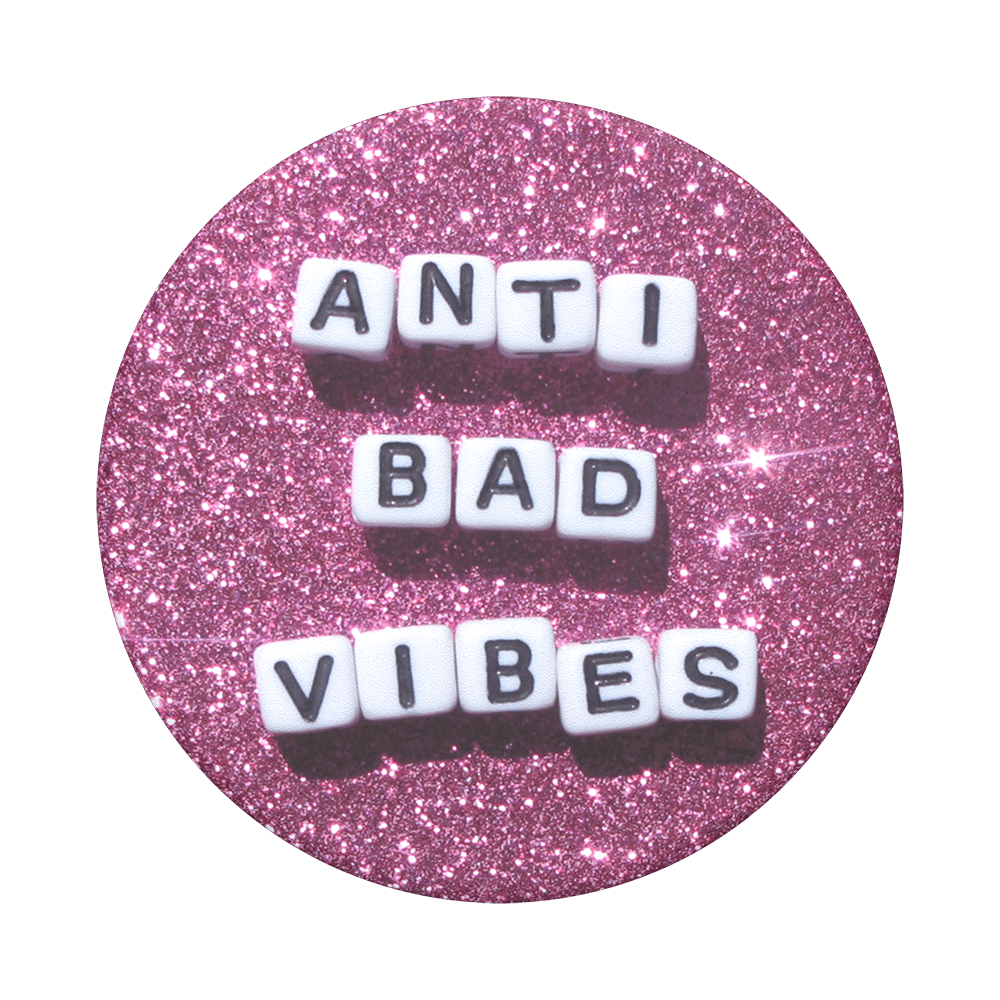 PopSockets Phone Grip Swappable - Anti-Bad Vibes