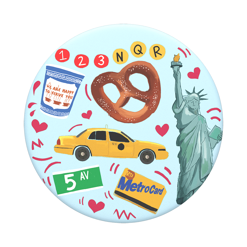 PopSockets Phone Grip Swappable - Anti-Bad Vibes