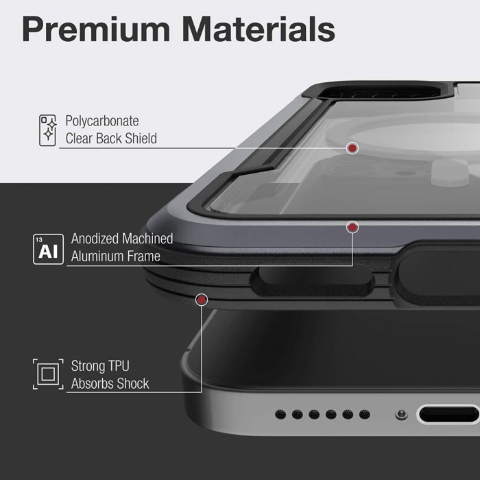 X-Doria Raptic Defense Magnet Case for iPhone 12 and iPhone 12 Pro