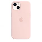 Apple iPhone 13 Silicone Cover chalk pink