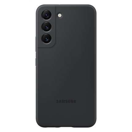 Samsung Galaxy S22 Silicone Cover - Black 