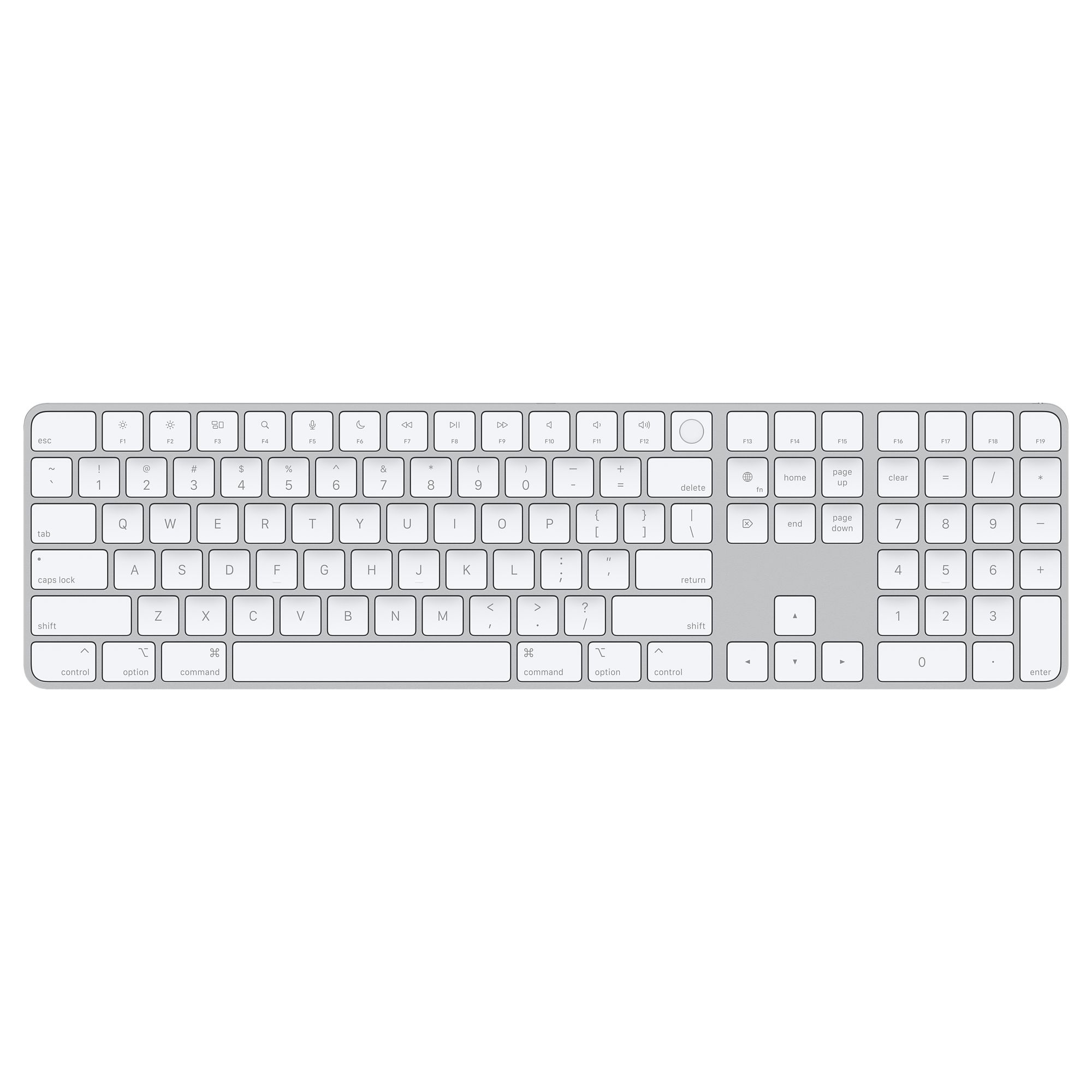 Apple Magic Keyboard with Touch ID and Numeric Keypad – Arabic Apple Magic Keyboard with Touch ID and Numeric Keypad - Arabic