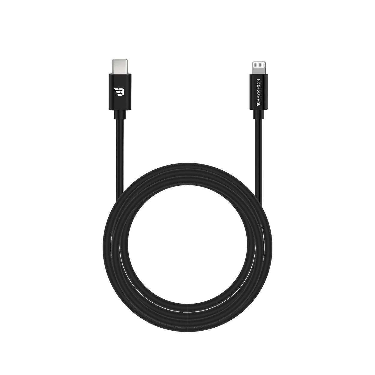 Baykron USB-C To LTG 3.0A 1.2M – Black 