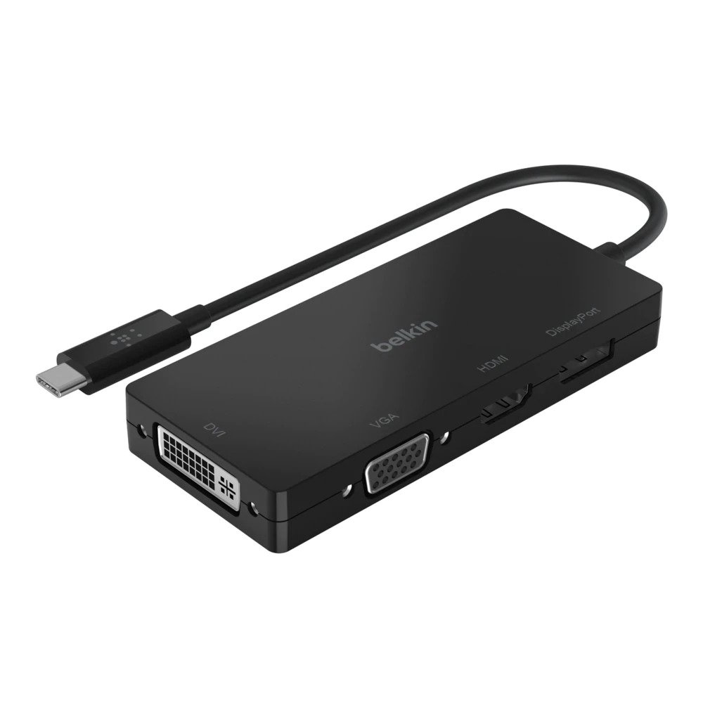 Belkin Adapter USB-C To HDMI-VGA-DVI-DisplayPort Belkin Adapter USB-C To HDMI-VGA-DVI-DisplayPort