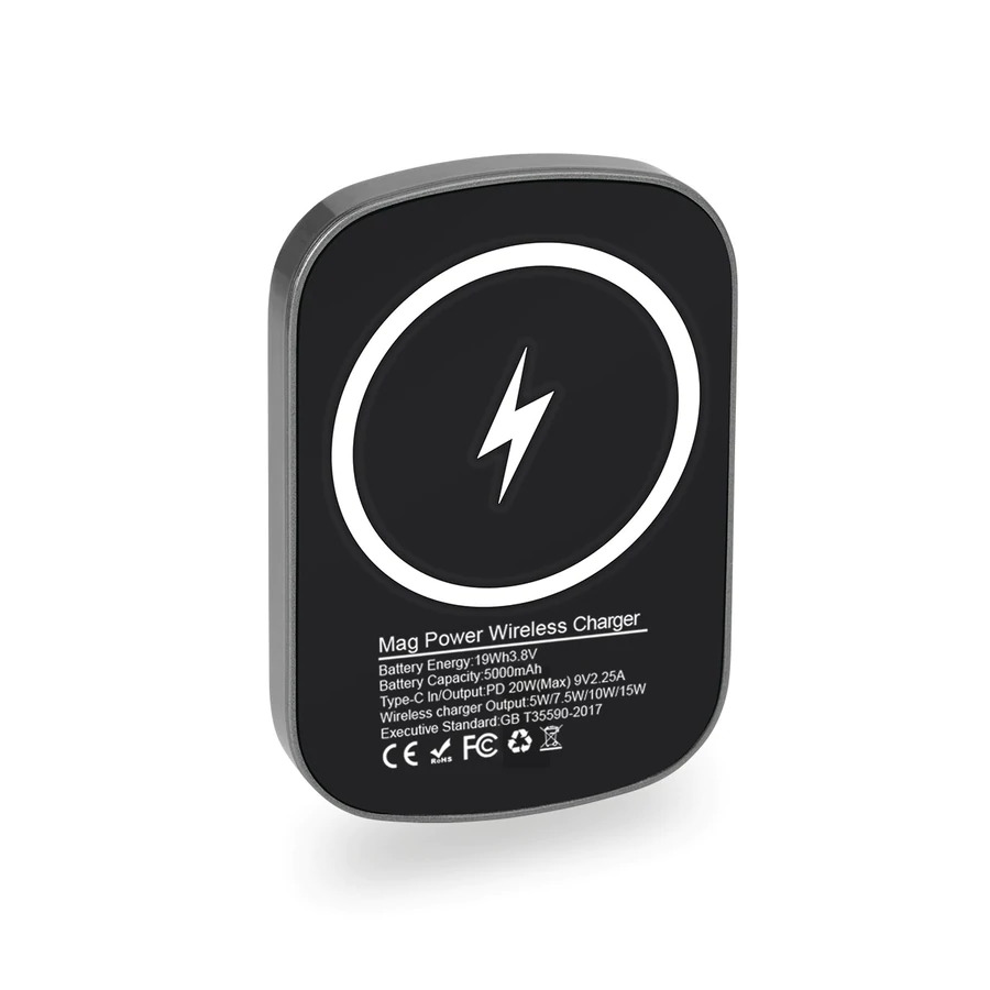Baykron Wireless Magnetic Charger USB-C PD 20W Port Baykron Wireless Magnetic Charger USB-C PD 20W Port
