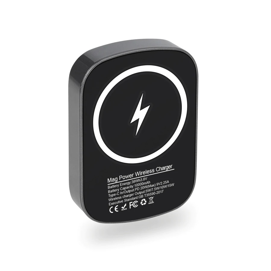 Baykron Wireless Magnetic Charger USB-C PD 20W Port Baykron Wireless Magnetic Charger USB-C PD 20W Port