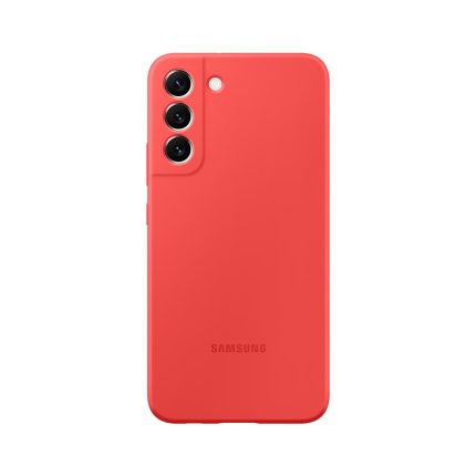 Samsung Galaxy S22+ Silicone Cover - Glow Red 