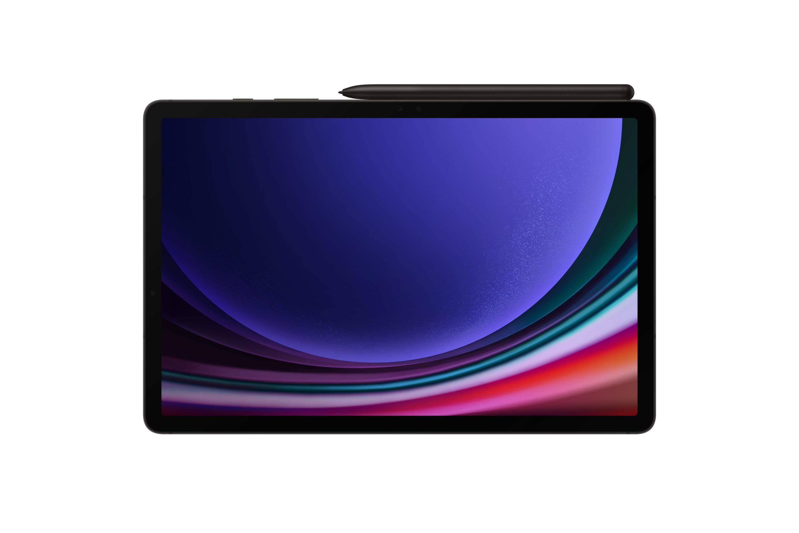 Galaxy Tab S9_Graphite_Product Image_Front_S Pen