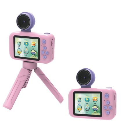 Porodo Lifestyle Kids Flip Digital Camera With Tripod Stand