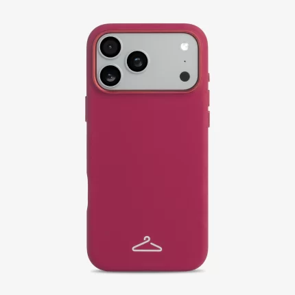 iPhone 17 Pro Max Silicone Magsafe Case - Bloom Red