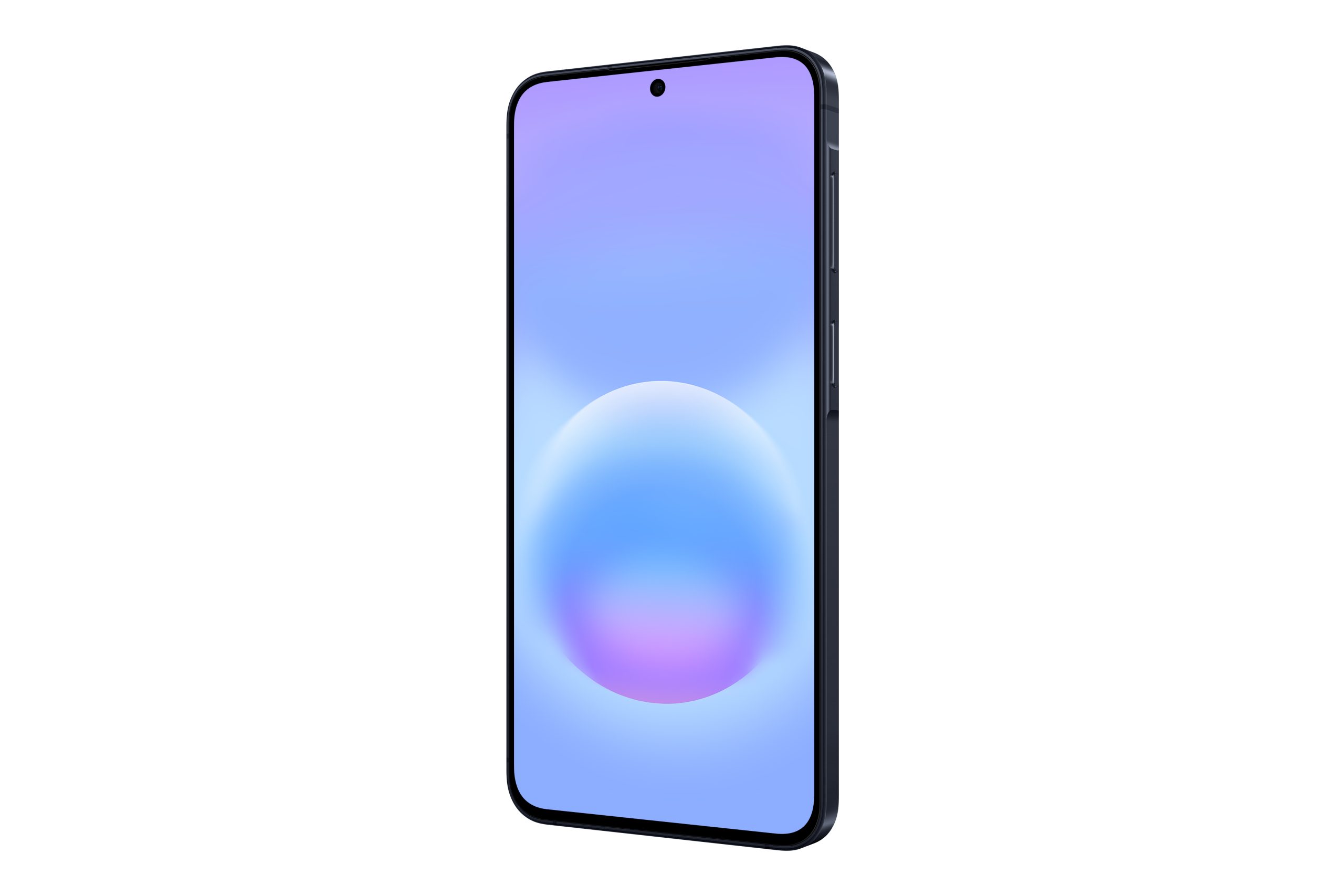 samsung a57, side, navy color