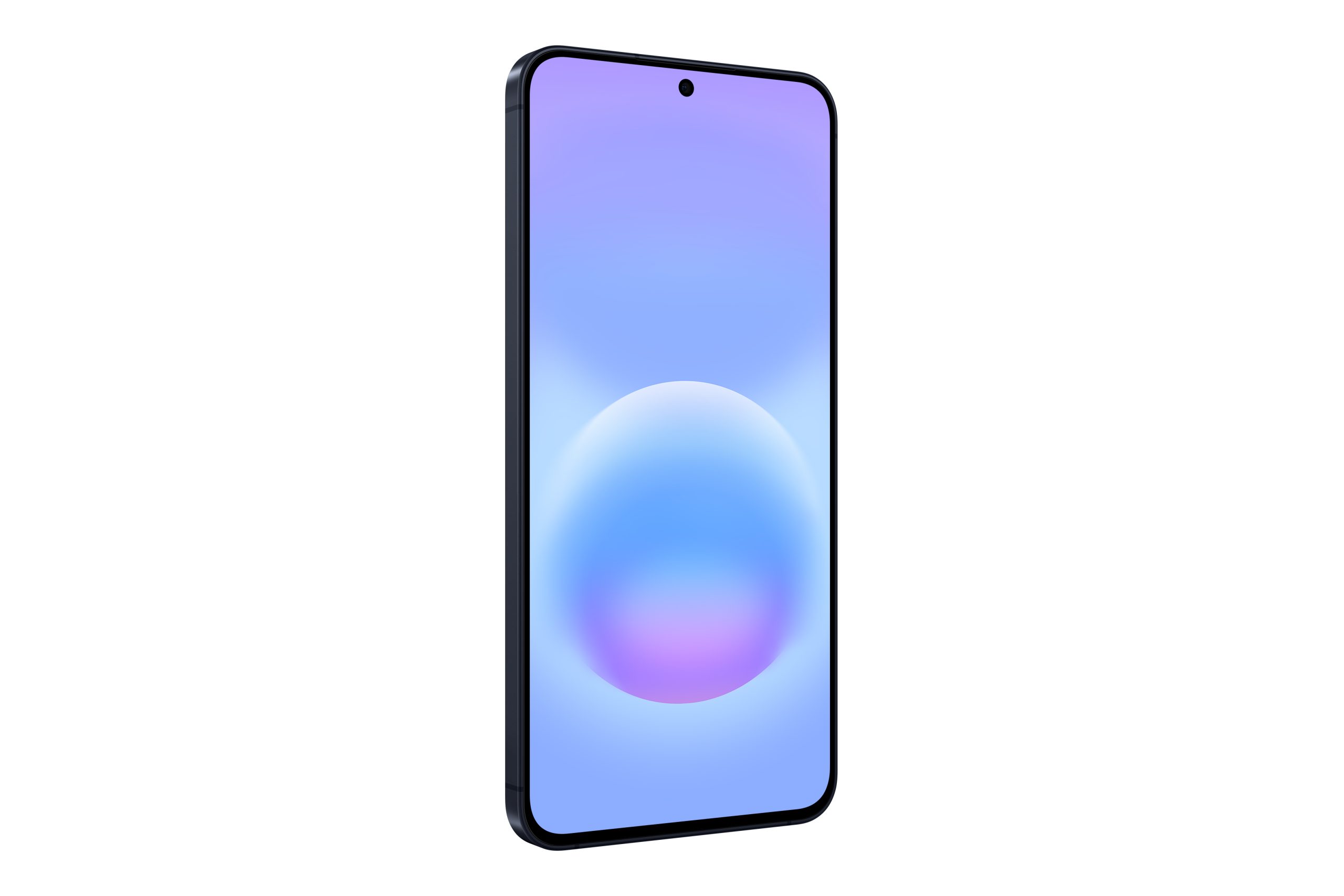 samsung a57, side, navy color